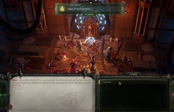 teach priest gleam of the final dawn main quest rogue trader wiki guide 6008