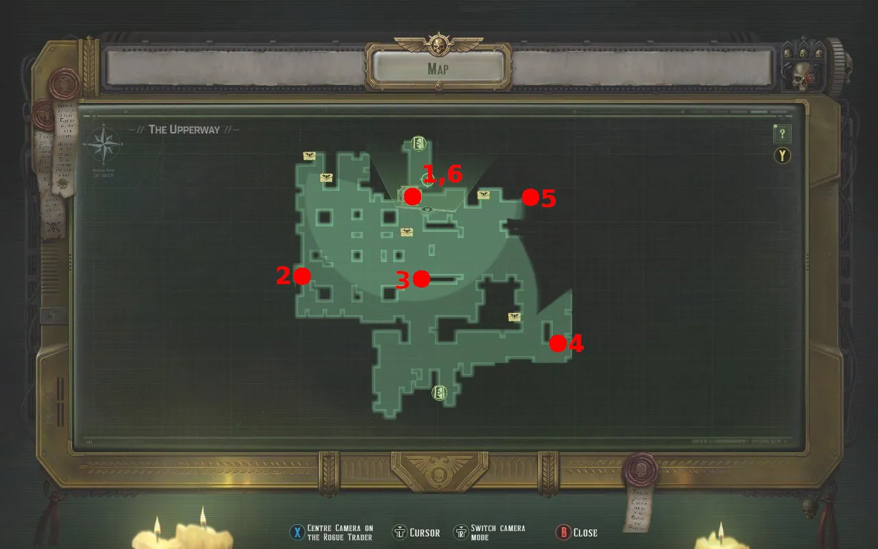warhammer 40k rogue trader motive force puzzle map